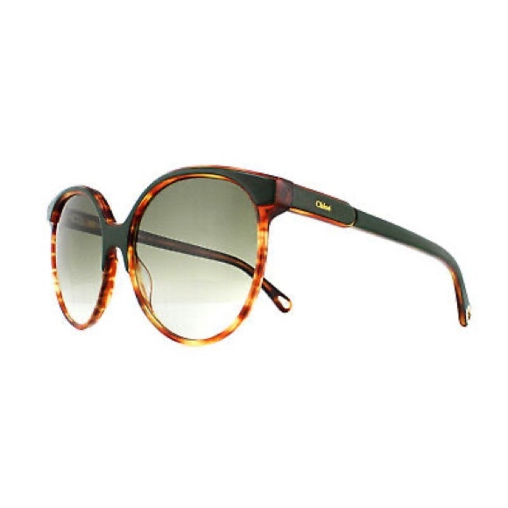 Chloe green/tortoise sunglasses - Picture 2 of 8